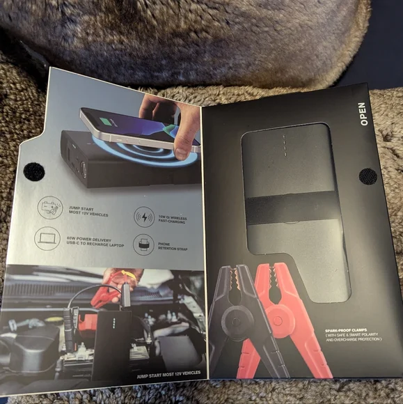 YADA Power Bank Pro, 60W USB-C, Car Battery Jump Starter, 10W Wireless Charger/1